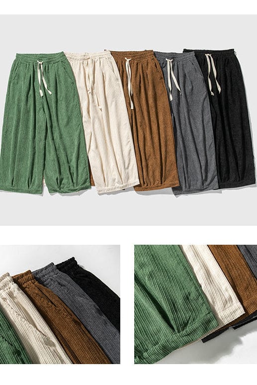 Pantalon Velours Japonais