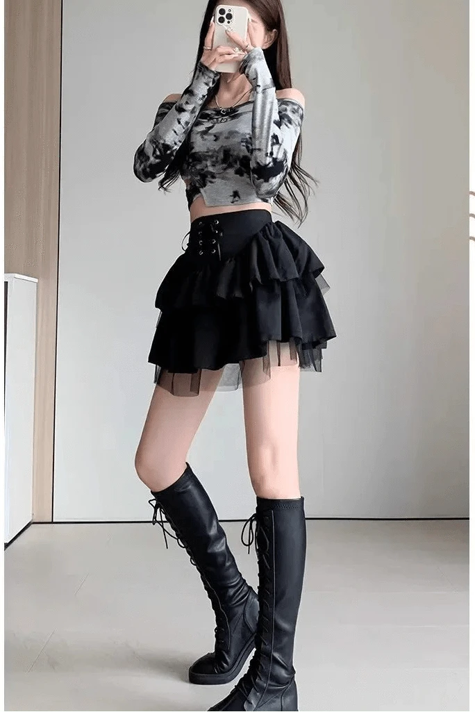 Japonaise Jupe Courte