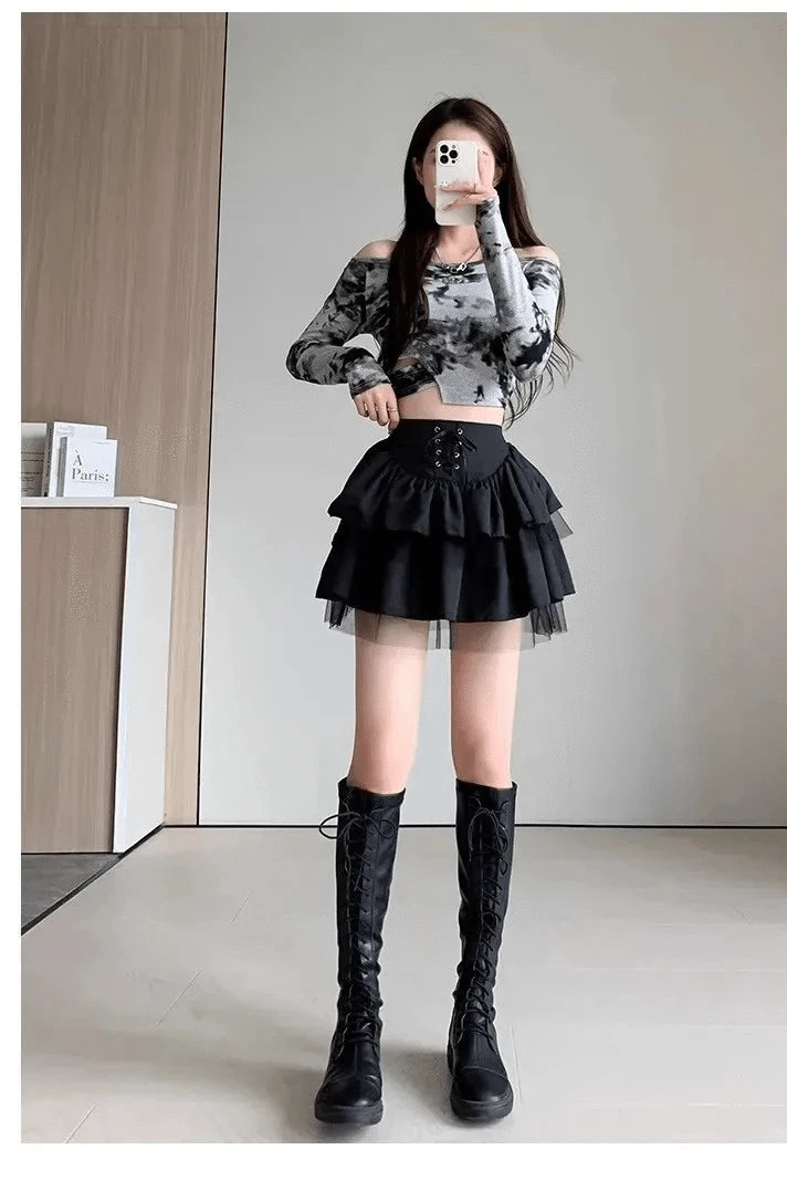 Japonaise Jupe Courte