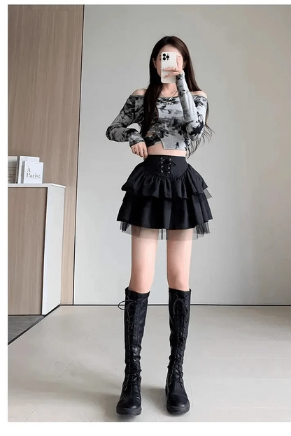 Japonaise Jupe Courte