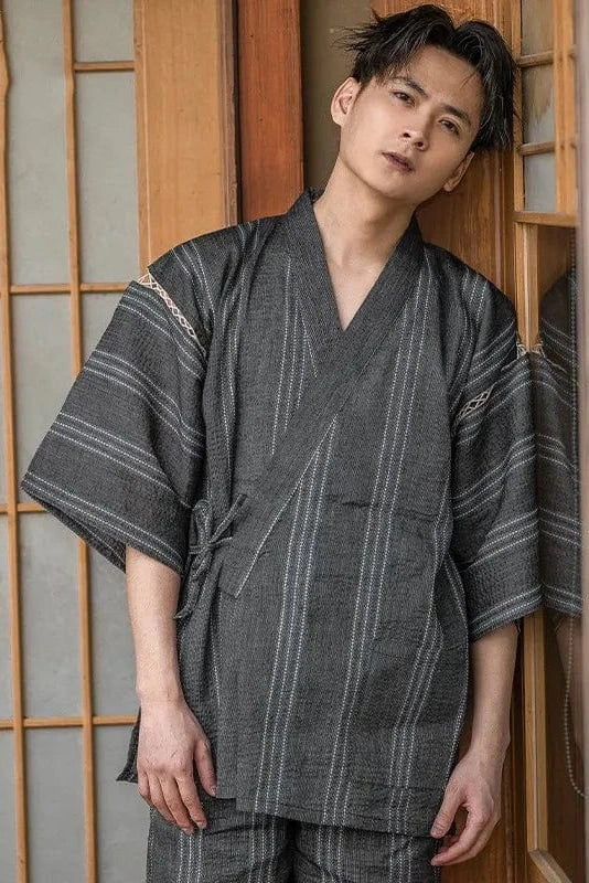 Jinbei d'inspiration Kimono