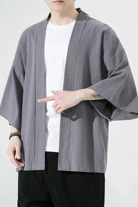 Kimono Japonais en Coton pour Homme