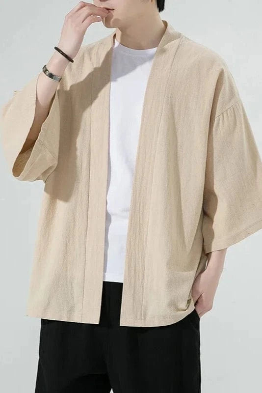 Kimono Japonais en Coton pour Homme