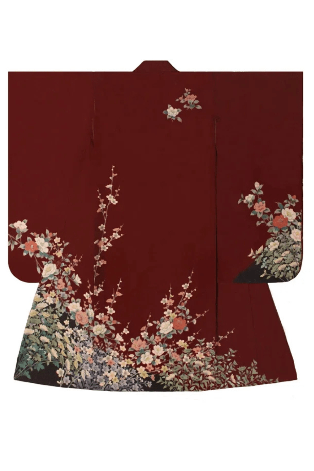 Kimono Japonais pour Femme Rouge