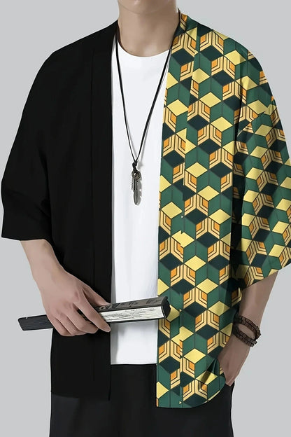 Kimono Motif Géométrique