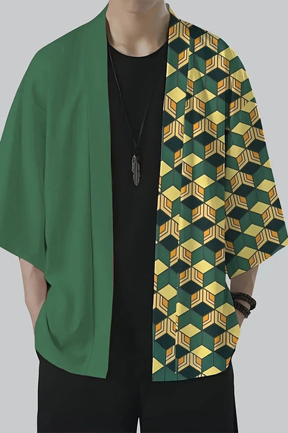 Kimono Motif Géométrique