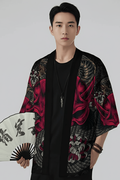 Kimono Noir Homme