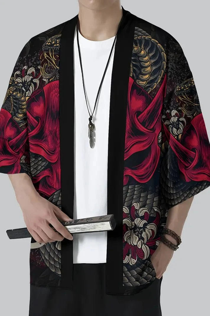 Kimono Noir Homme
