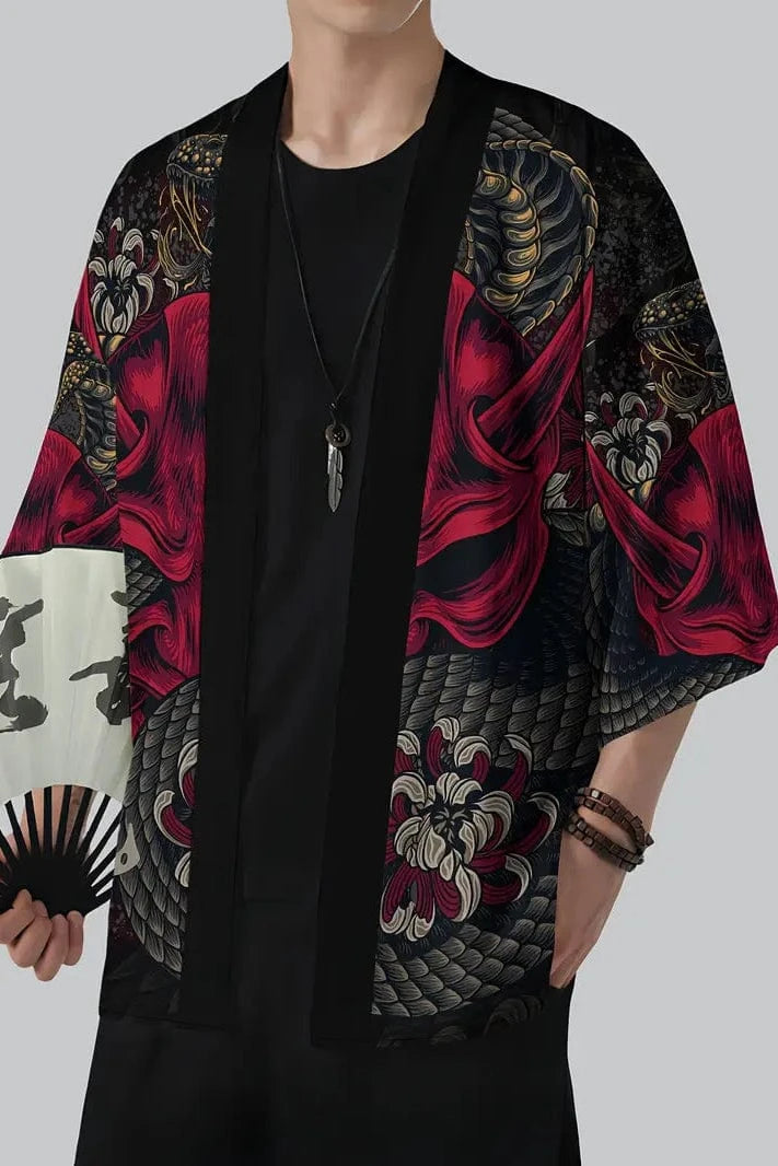 Kimono Noir Homme