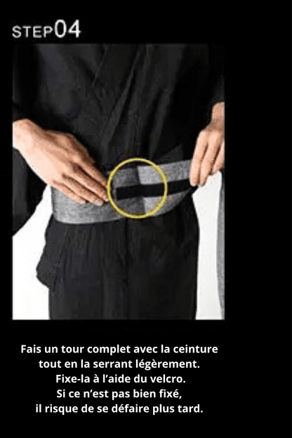Kimono Robe de Samourai pour Homme