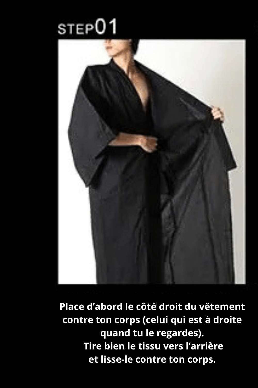 Kimono Robe de Samourai pour Homme