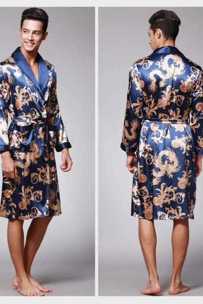 Kimono Satin Homme