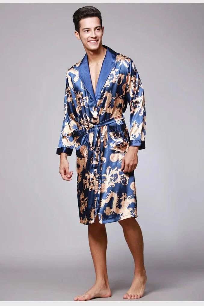 Kimono Satin Homme