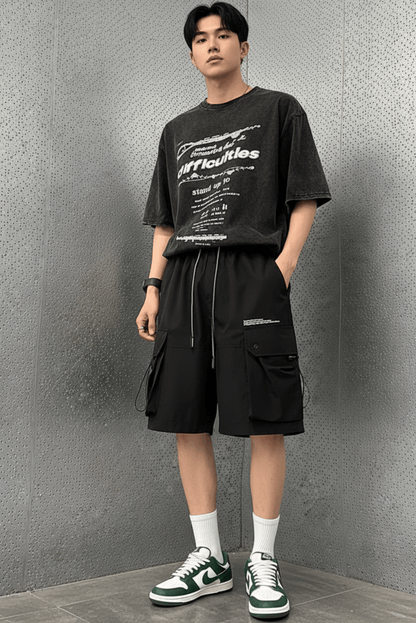 Pantalon Court Japonais