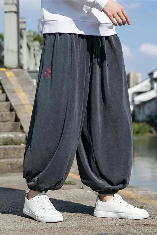 Pantalon Style Japonais Homme