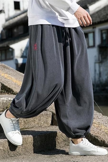 Pantalon Style Japonais Homme