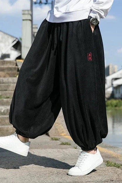 Pantalon Style Japonais Homme