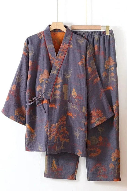 Pyjama Japonais Homme Coton