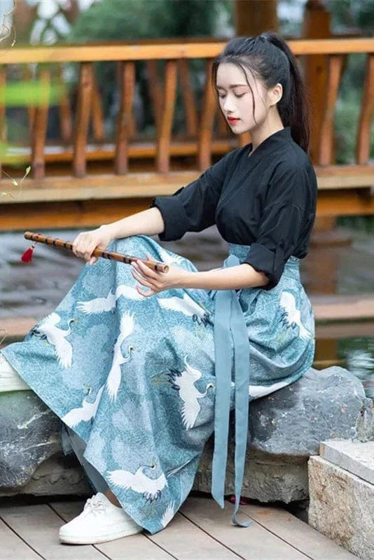 Robe Japonaise Longue