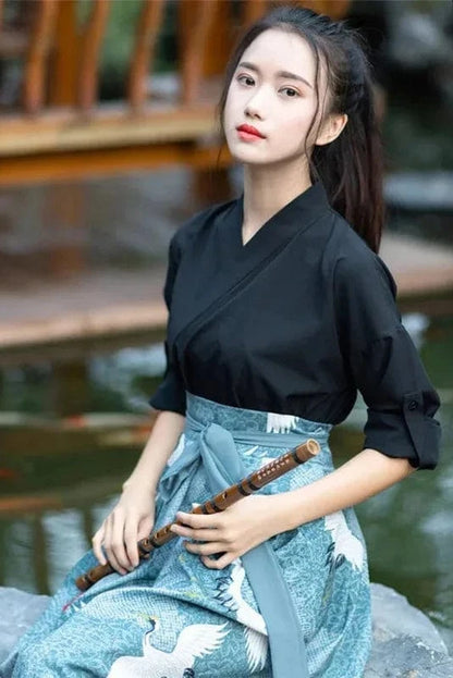Robe Japonaise Longue