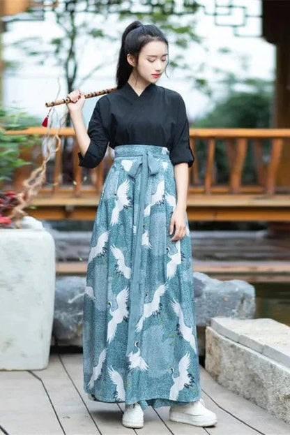 Robe Japonaise Longue