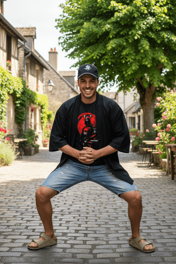 T-Shirt au Style Japonais