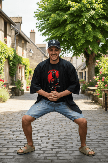 T-Shirt au Style Japonais