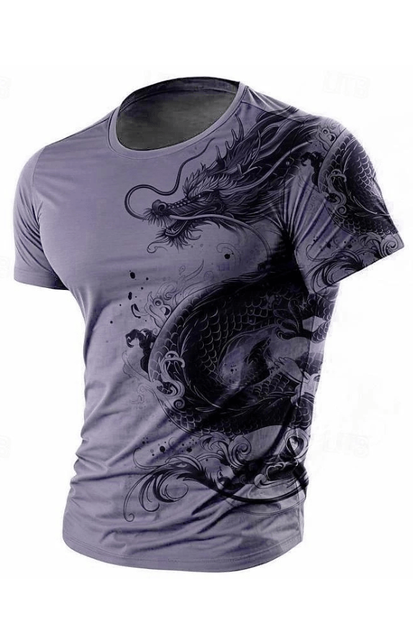 T Shirt Dragon Japonais