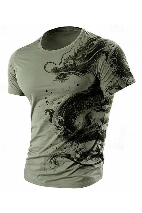 T Shirt Dragon Japonais
