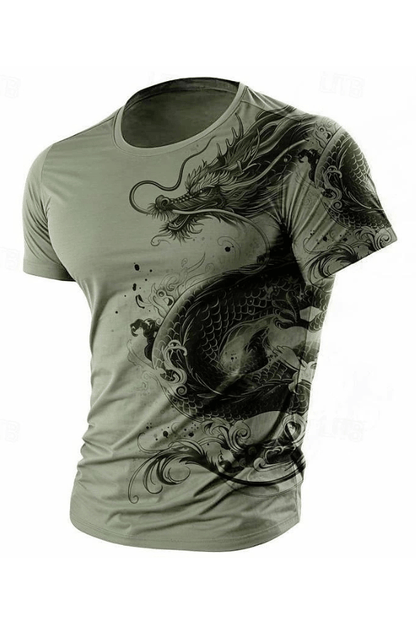 T Shirt Dragon Japonais
