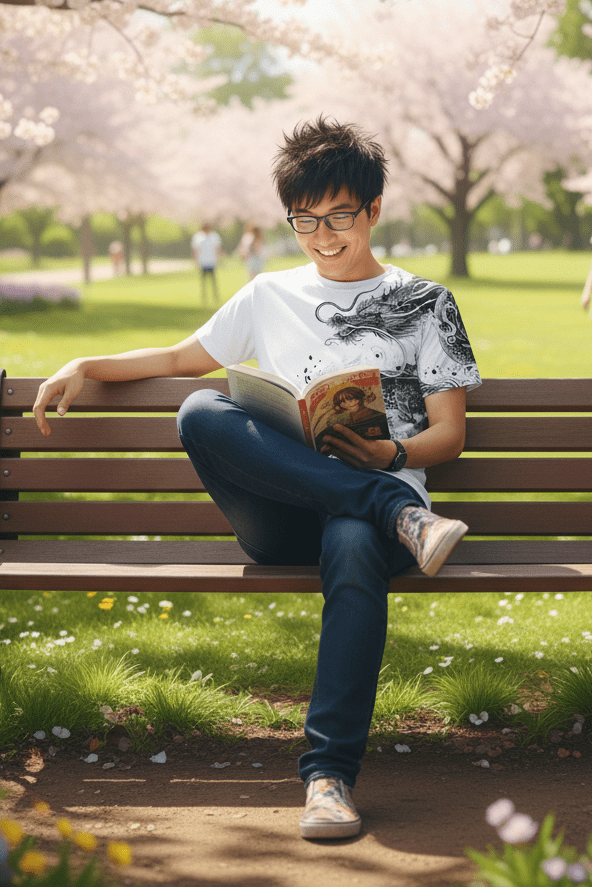 T Shirt Dragon Japonais