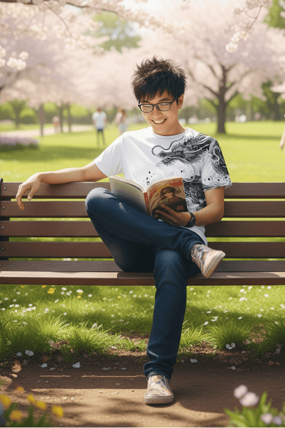 T Shirt Dragon Japonais