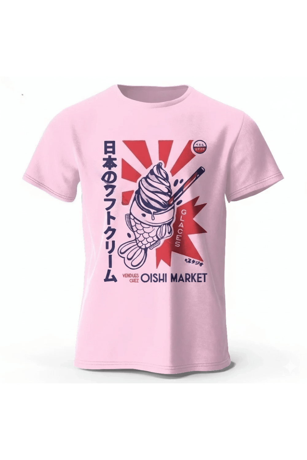 T-Shirt en Coton Japonais
