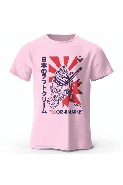 T-Shirt en Coton Japonais